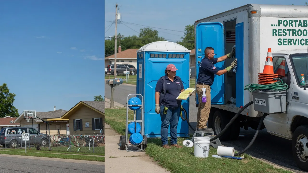 Portable Toilet Rental in Lowell, OH near me